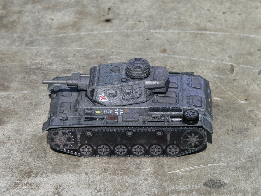 Malá bojovka od Bestpapermodels (Plná velikost v novém okně) Malá bojovka od Bestpapermodels