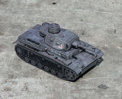 Malá bojovka od Bestpapermodels Malá bojovka od Bestpapermodels
