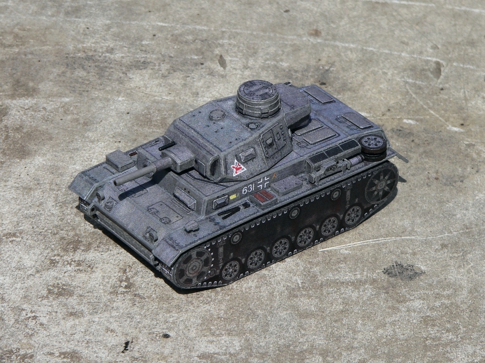Malá bojovka od Bestpapermodels (Plná velikost v novém okně) Malá bojovka od Bestpapermodels