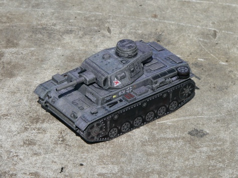 Malá bojovka od Bestpapermodels Malá bojovka od Bestpapermodels