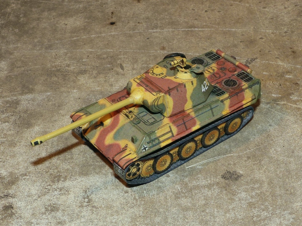 Malá bojovka od Bestpapermodels (Plná velikost v novém okně) Malá bojovka od Bestpapermodels