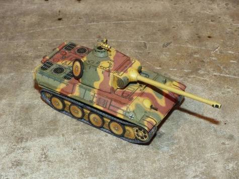 Malá bojovka od Bestpapermodels Malá bojovka od Bestpapermodels