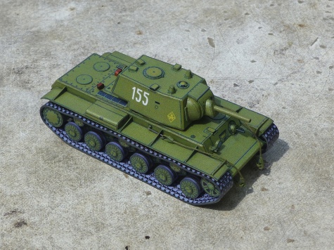 Malá bojovka od Bestpapermodels Malá bojovka od Bestpapermodels