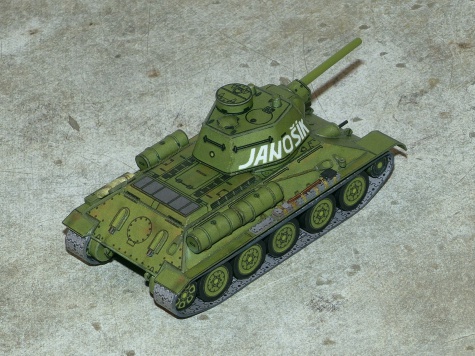 Malá bojovka od Bestpapermodels Malá bojovka od Bestpapermodels