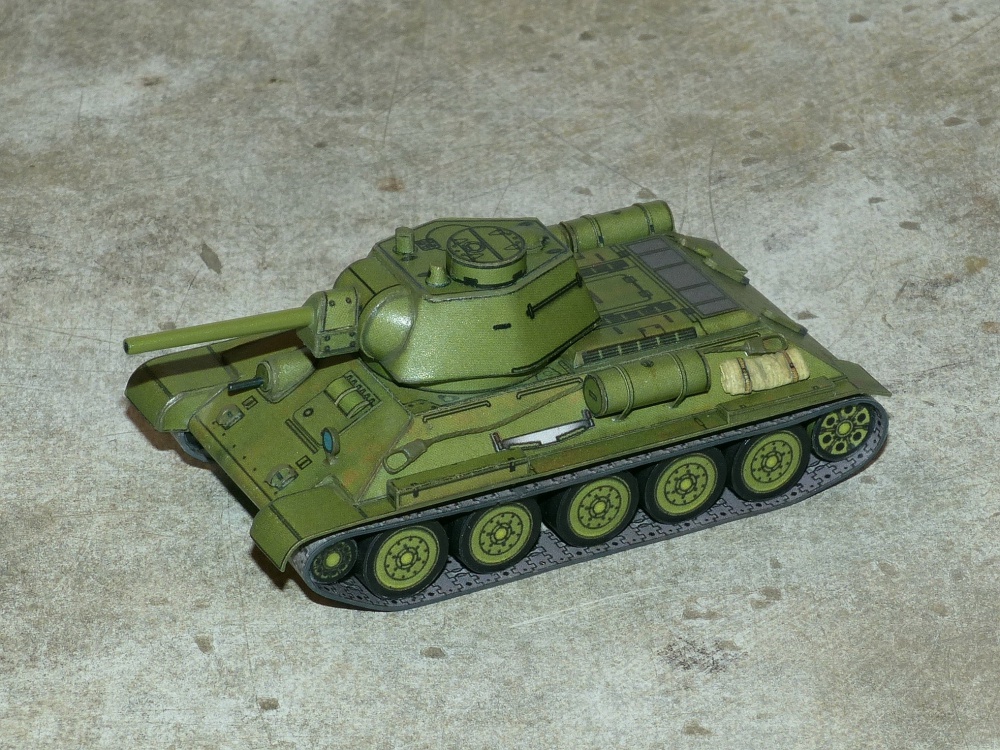 Malá bojovka od Bestpapermodels (Plná velikost v novém okně) Malá bojovka od Bestpapermodels