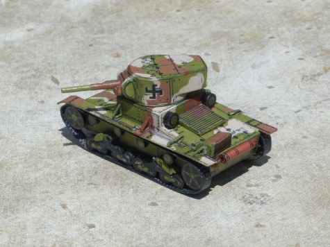 Malá bojovka od Bestpapermodels Malá bojovka od Bestpapermodels