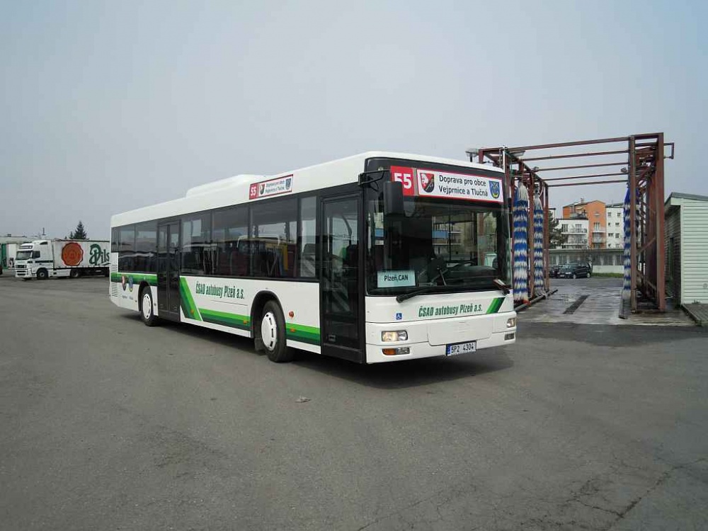 MAN NÜ263 ČSAD Plzeň (Plná velikost v novém okně) MAN NÜ263 ČSAD Plzeň