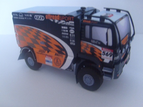 MAN TGA 18.480, Dakar 2009, Randýsek MAN TGA 18.480, Dakar 2009, Randýsek