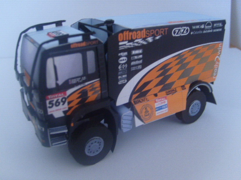 MAN TGA 18.480, Dakar 2009, Randýsek (Plná velikost v novém okně) MAN TGA 18.480, Dakar 2009, Randýsek