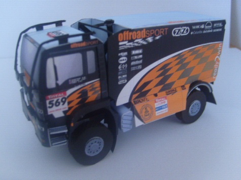 MAN TGA 18.480, Dakar 2009, Randýsek MAN TGA 18.480, Dakar 2009, Randýsek