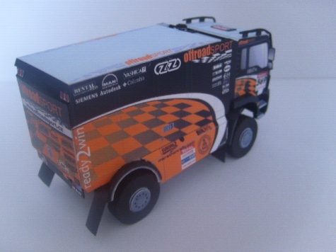 MAN TGA 18.480, Dakar 2009, Rand�sek