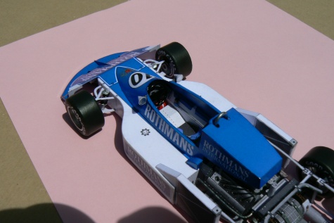 MARCH 2-4-0 Rothmans, Ian Scheckter-test version 1977 MARCH 2-4-0 Rothmans, Ian Scheckter-test version 1977