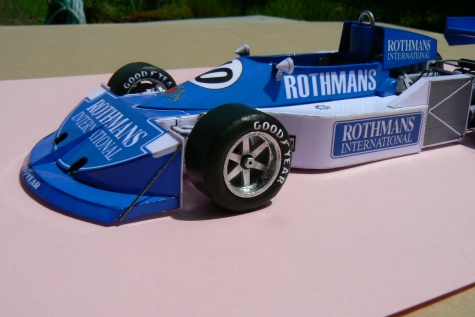 MARCH 2-4-0 Rothmans, Ian Scheckter-test version 1977 MARCH 2-4-0 Rothmans, Ian Scheckter-test version 1977