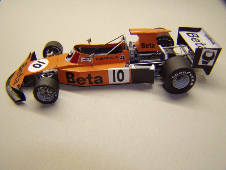 March 741, 1974, V. Brambilla, GP Holandska (Plná velikost v novém okně) March 741, 1974, V. Brambilla, GP Holandska