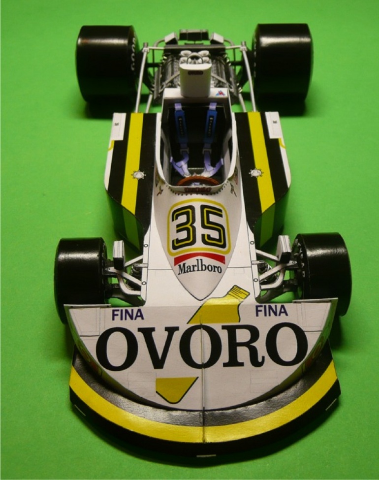 March 761/4 GP French ´76 A.Merzario (Plná velikost v novém okně) March 761/4 GP French ´76 A.Merzario