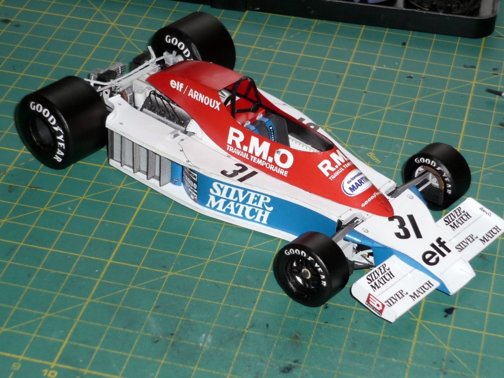 Martini MK23 - Rene Arnoux - Monako 78 (Plná velikost v novém okně) Martini MK23 - Rene Arnoux - Monako 78