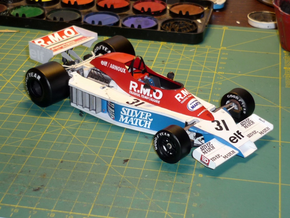 Martini MK23 - Rene Arnoux - Monako 78 (Plná velikost v novém okně) Martini MK23 - Rene Arnoux - Monako 78
