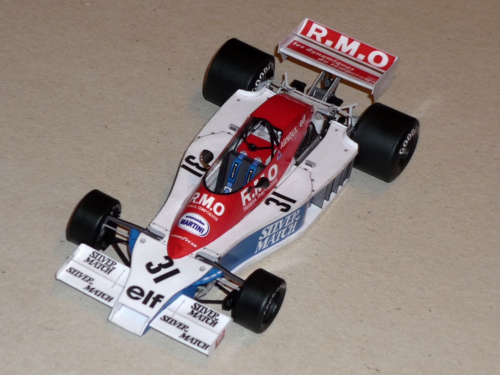 Martini MK23 - Rene Arnoux - Monako 78 (Plná velikost v novém okně) Martini MK23 - Rene Arnoux - Monako 78