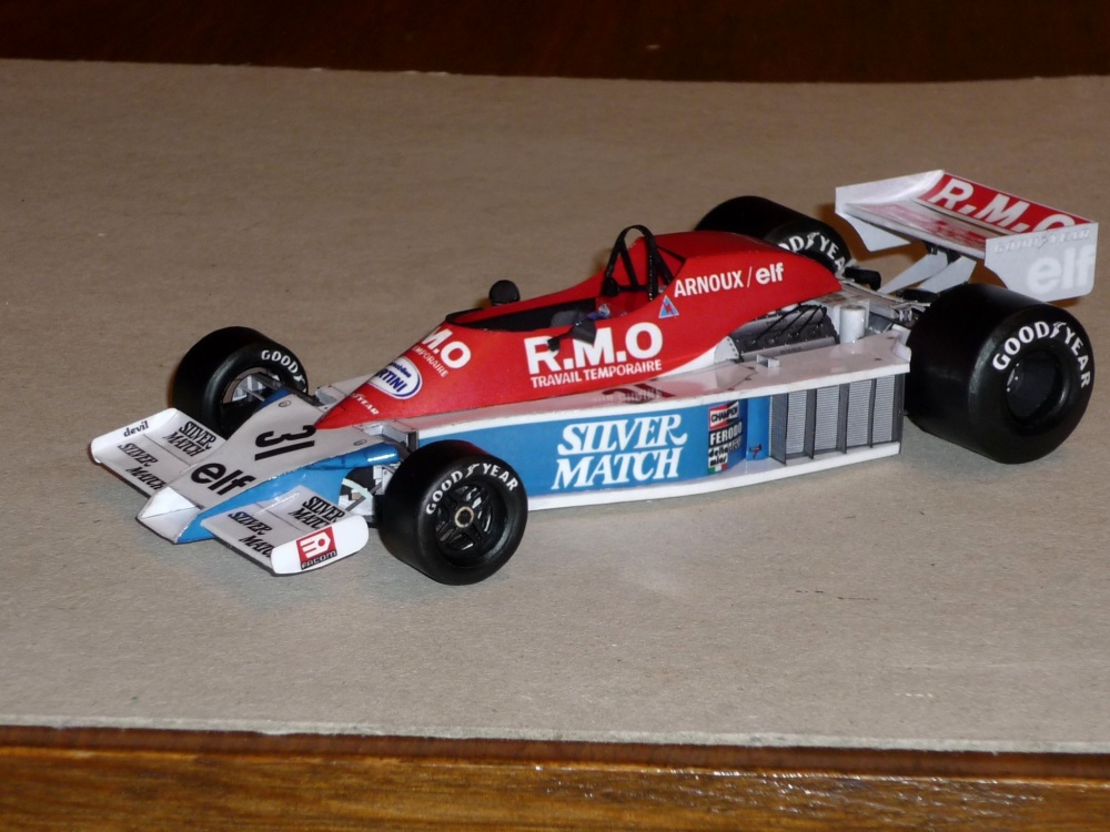 Martini MK23 - Rene Arnoux - Monako 78 (Plná velikost v novém okně) Martini MK23 - Rene Arnoux - Monako 78