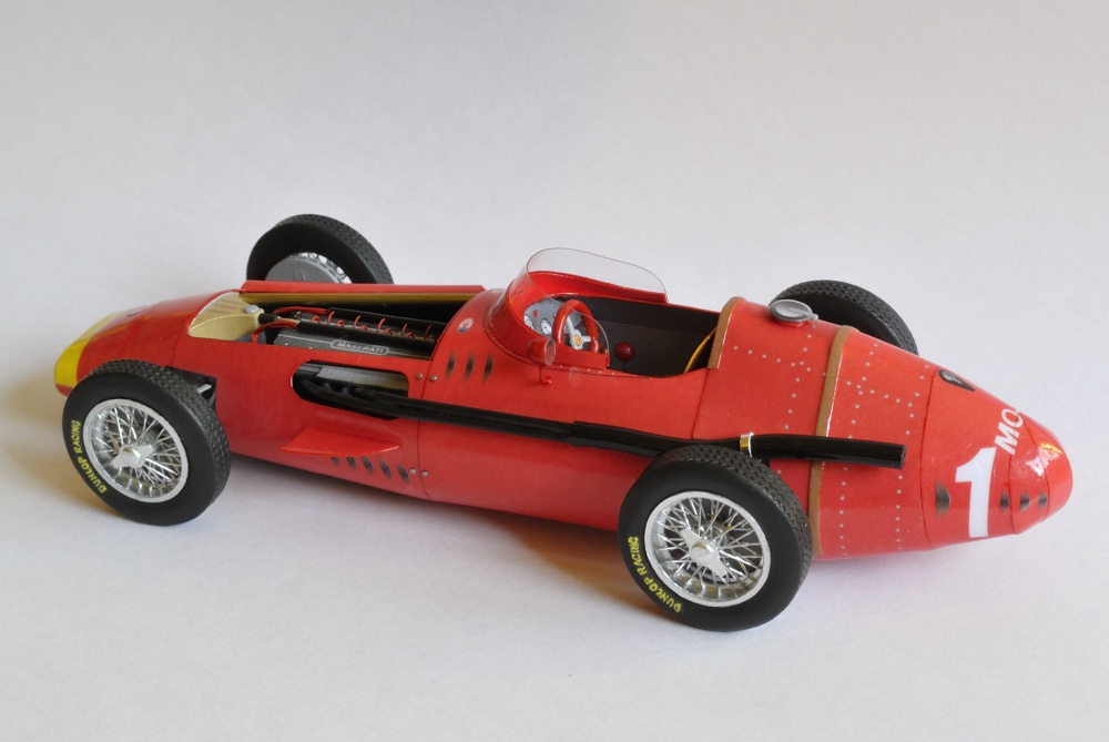 Maserati 250F (1957) J.M.Fangio (Plná velikost v novém okně) Maserati 250F (1957) J.M.Fangio