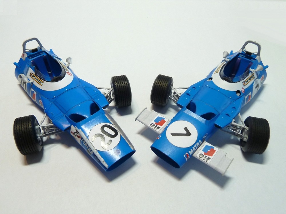 Matra MS80 J.Stewart - 2verze - GP Italy ´69/ GP Spain ´69 (Plná velikost v novém okně) Matra MS80 J.Stewart - 2verze - GP Italy ´69/ GP Spain ´69