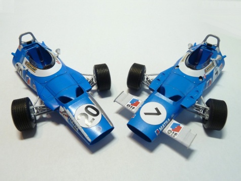 Matra MS80 J.Stewart - 2verze - GP Italy ´69/ GP Spain ´69 Matra MS80 J.Stewart - 2verze - GP Italy ´69/ GP Spain ´69