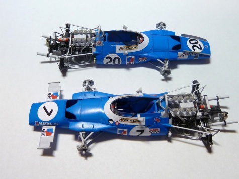 Matra MS80 J.Stewart - 2verze - GP Italy ´69/ GP Spain ´69 Matra MS80 J.Stewart - 2verze - GP Italy ´69/ GP Spain ´69