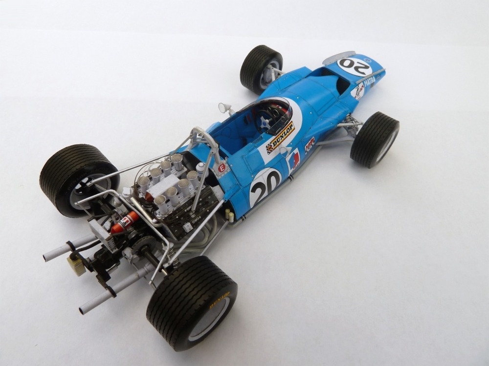 Matra MS80 J.Stewart - 2verze - GP Italy ´69/ GP Spain ´69 (Plná velikost v novém okně) Matra MS80 J.Stewart - 2verze - GP Italy ´69/ GP Spain ´69