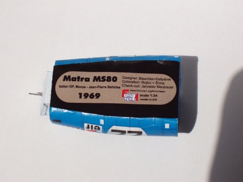 Matra MS80 Jean-Pierre Beltoise, GP Italie ´69 Matra MS80 Jean-Pierre Beltoise, GP Italie ´69