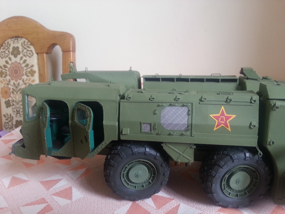MAZ 543 ss1c SCUD B CHINESE ARMY (Plná velikost v novém okně) MAZ 543 ss1c SCUD B CHINESE ARMY