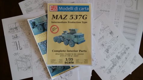 Maz 537G 1:35 Maz 537G 1:35
