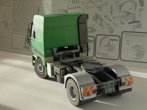 MB Actros 1843 s návěsem MB Actros 1843 s návěsem