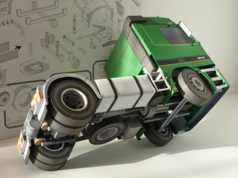 MB Actros 1843 s návěsem MB Actros 1843 s návěsem