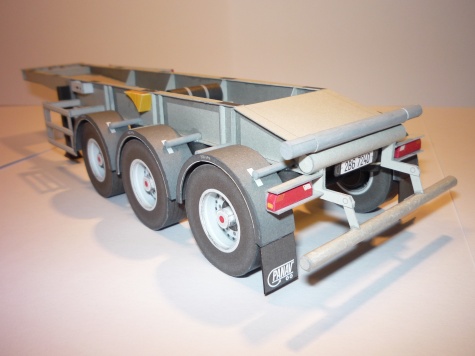 MB Actros 1843 s návěsem MB Actros 1843 s návěsem