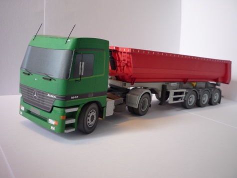 MB Actros 1843 s návěsem MB Actros 1843 s návěsem