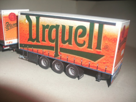 MB Actros Pilsner - tandem MB Actros Pilsner - tandem