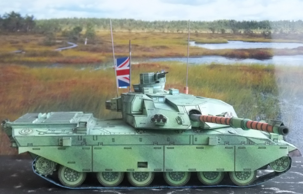 MBT Challenger 1 (Plná velikost v novém okně) MBT Challenger 1