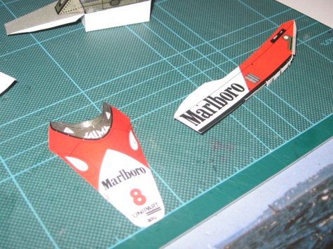 Mc Laren MP4-2 N.Lauda GP Rakúska 1984 Mc Laren MP4-2 N.Lauda GP Rakúska 1984