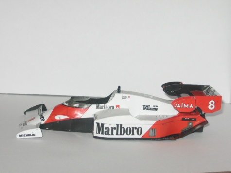 Mc Laren MP4-2 N.Lauda GP Rakúska 1984 Mc Laren MP4-2 N.Lauda GP Rakúska 1984