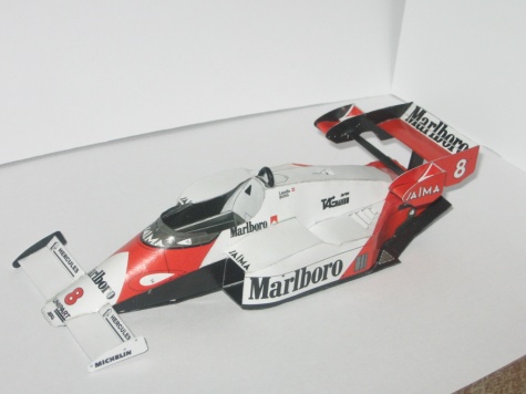 Mc Laren MP4-2 N.Lauda GP Rakúska 1984 Mc Laren MP4-2 N.Lauda GP Rakúska 1984
