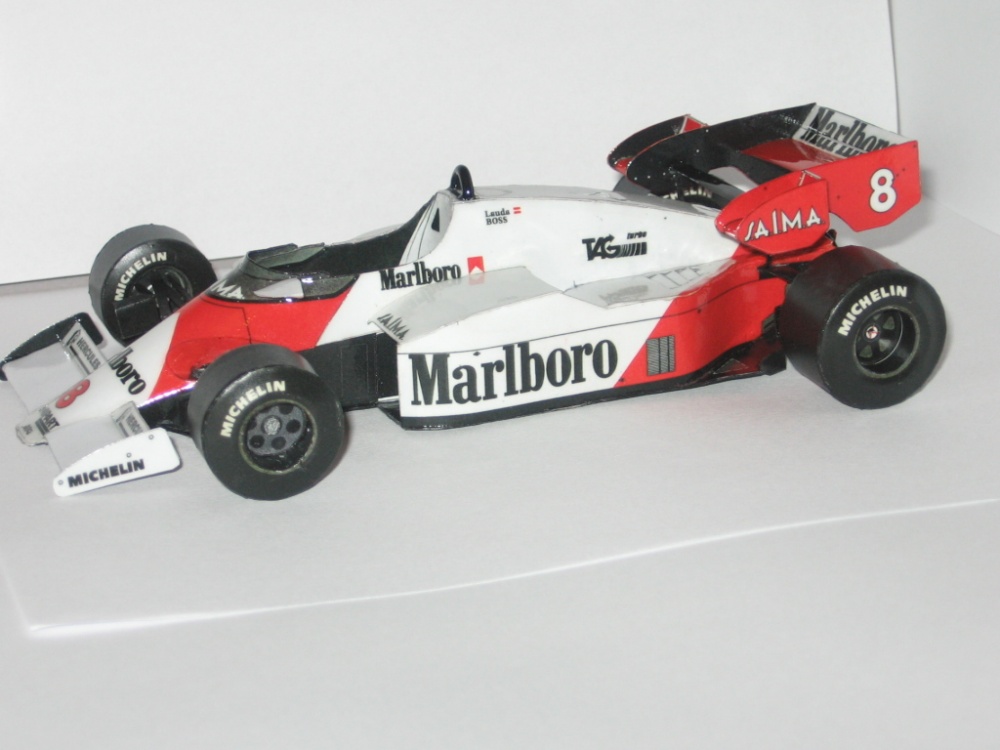Mc Laren MP4-2 N.Lauda GP Rakúska 1984 (Plná velikost v novém okně) Mc Laren MP4-2 N.Lauda GP Rakúska 1984