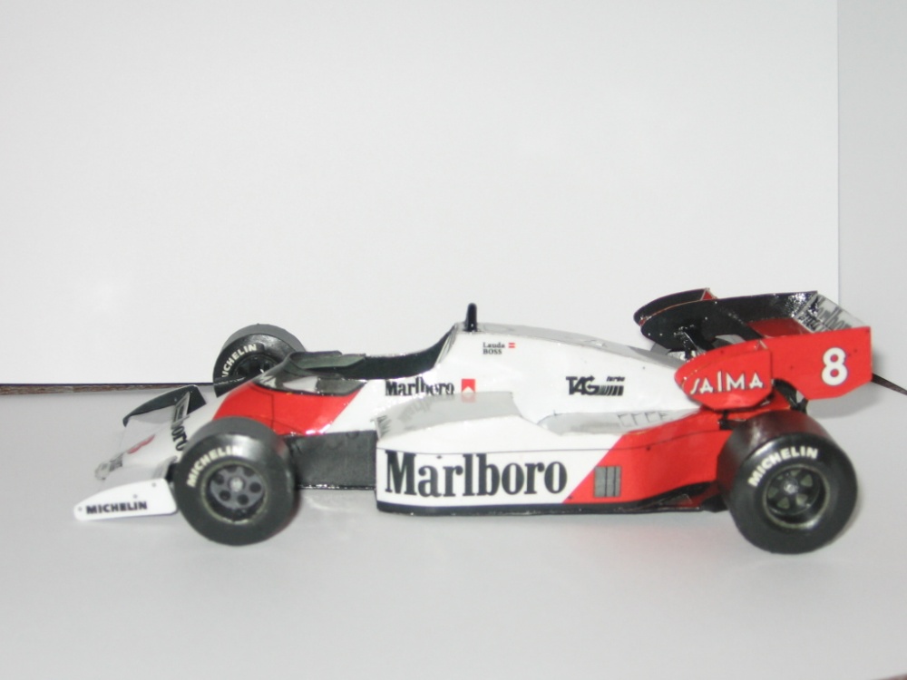 Mc Laren MP4-2 N.Lauda GP Rakúska 1984 (Plná velikost v novém okně) Mc Laren MP4-2 N.Lauda GP Rakúska 1984