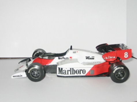 Mc Laren MP4-2 N.Lauda GP Rakúska 1984 Mc Laren MP4-2 N.Lauda GP Rakúska 1984