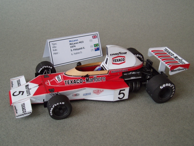 McLaren M23 (1974; Fittipaldi)