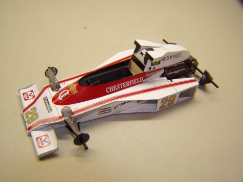 McLaren M23, 1978, N. Piquet, GP Rakouska McLaren M23, 1978, N. Piquet, GP Rakouska