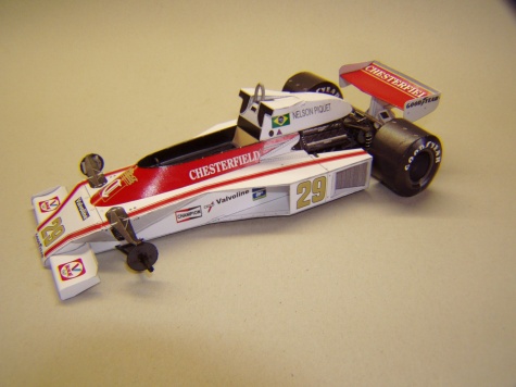 McLaren M23, 1978, N. Piquet, GP Rakouska McLaren M23, 1978, N. Piquet, GP Rakouska