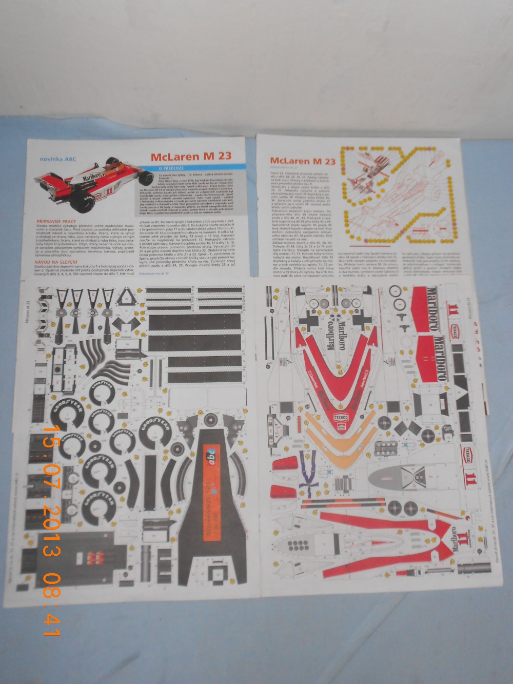 Mclaren M23 (Plná velikost v novém okně) Mclaren M23