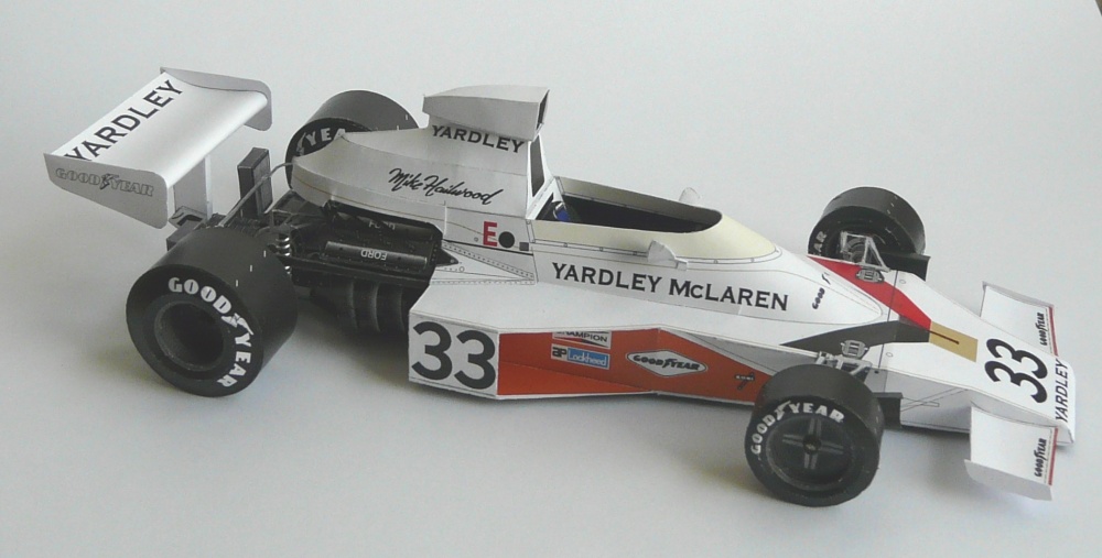McLaren M23 YARDLEY, 1974 (Plná velikost v novém okně) McLaren M23 YARDLEY, 1974