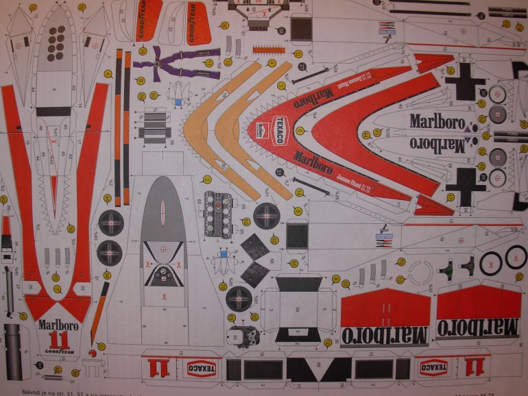 mclaren M 23 (Plná velikost v novém okně) mclaren M 23
