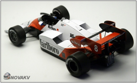 McLaren MP 4/2, Niki Lauda, 1984 - beta